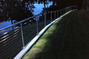 Exterior Under Rail LED Accent Lights