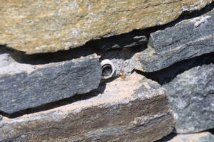 LED Lighting in Rock Wall