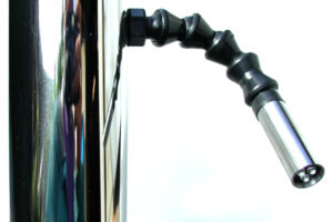 LED Tri Star with Stalk on Rail